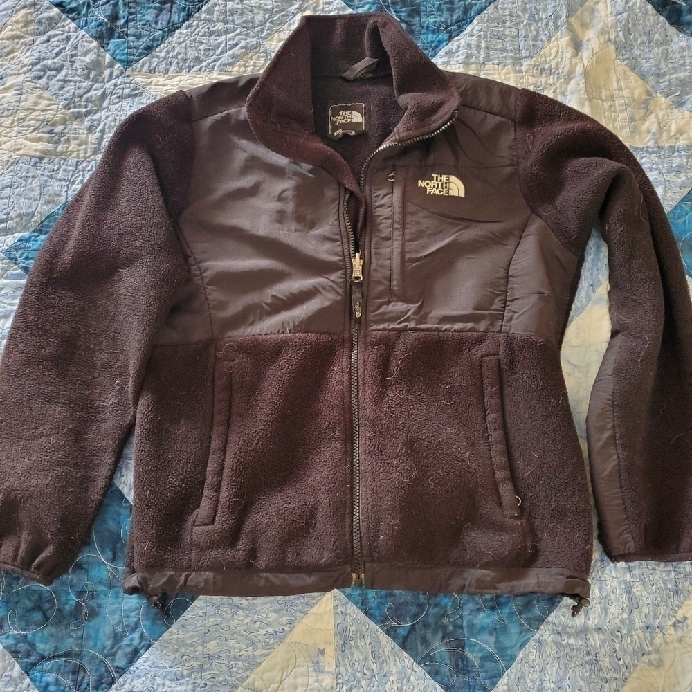 Black North Face Denali Fleece Zip Up Size S